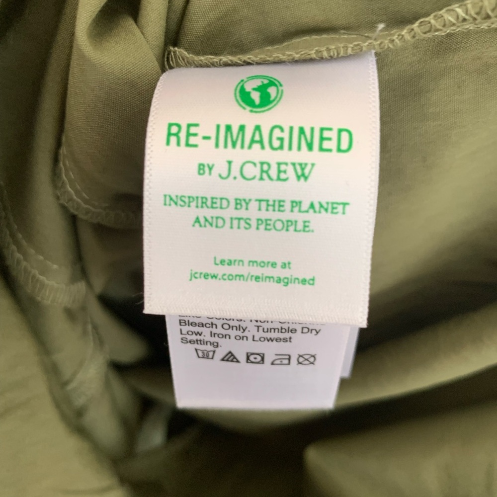 Price reduction! J.Crew Olive Green Romper. EUC vs NWOT. Size M - Picture 8 of 8